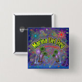 Marina Del Ray Noble Voyage Button (Voorkant /achterkant)
