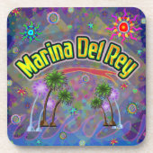 Marina Del Ray Noble Voyage Onderzetter (Voorkant)