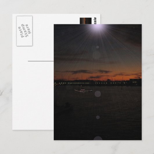 Marina Del Rey 2012 Briefkaart (Voorkant / Achterkant)