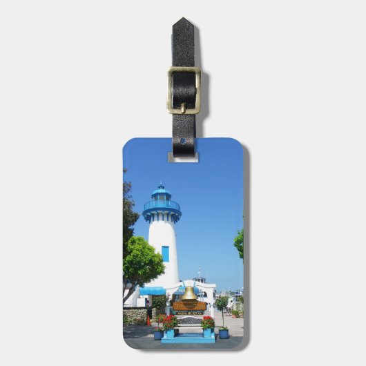 Marina Del Rey Bagagelabel! Bagagelabel (Voorkant verticaal)