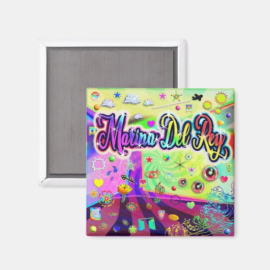 Marina Del Rey Cool Energy Magneet (Voorkant / Achterkant)