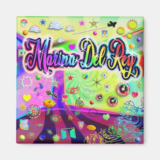 Marina Del Rey Cool Energy Magneet (Voorkant)