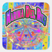 Marina Del Rey Cosmic Unity Sticker (Voorkant)