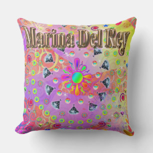 Marina Del Rey Lucky Golden Pillow Kussen