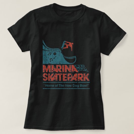 Marina del Rey Skatepark 1978 T-shirt (Design voorkant)
