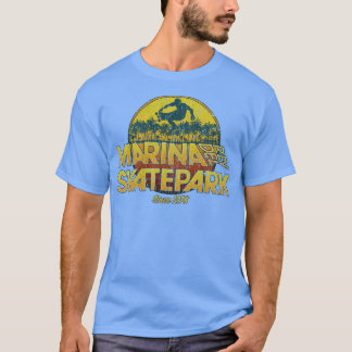 Marina Del Rey Skatepark Zonsondergang 1978 T-shirt