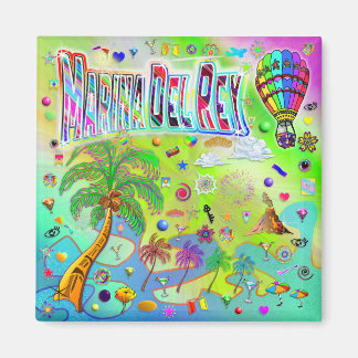 Marina Del Rey Tijdloze Melodie Magnet