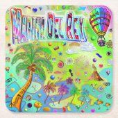 Marina Del Rey Timeless Melody Onderzetter (Voorkant)