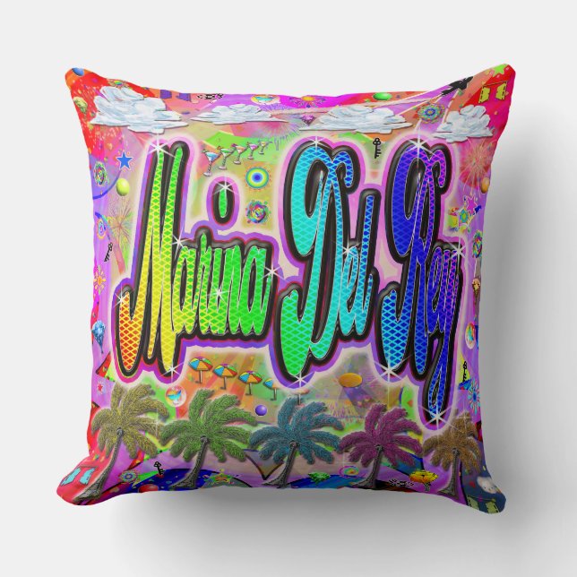 Marina Del Rey Vista Express Kussen (Voorkant)