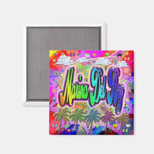 Marina Del Rey Vista Express Magneet (Voorkant / Achterkant)