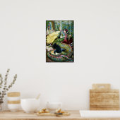 Marina en de Draak Poster (Keuken)