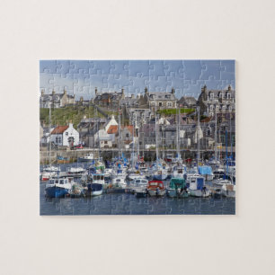 Marina, Findochty, Moray, Schotland, Verenigd Legpuzzel