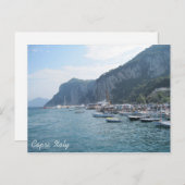 . Marina Grande, Capri, Italië Briefkaart (Voorkant / Achterkant)