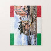 Marina Grande, Sorrento, Colorful Italy Beach Legpuzzel (Verticaal)