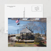 Marina in Norwich, CT - Briefkaart (Voorkant / Achterkant)