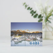 Marina in Seward, Alaska Briefkaart (Staand voorkant)