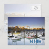 Marina in Seward, Alaska Briefkaart (Voorkant / Achterkant)