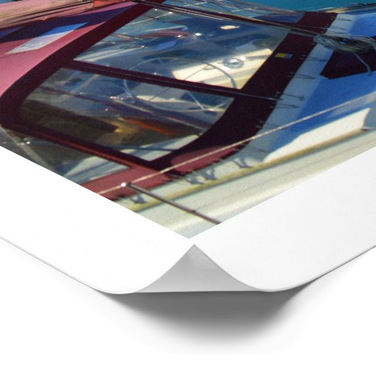 Marina in St Helier, Jersey Poster (Hoek)