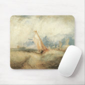 Marina landschap met oud marineschip van Joseph Tu Muismat (Met muis)