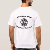 marina mae fitness trainer t-shirt (Achterkant)