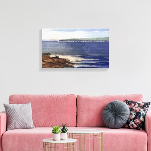 Marina/Mariña/Marine Canvas Afdruk (Insitu (Woonkamer))