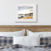 Marina/Mariña/Marine Canvas Afdruk (Insitu (Slaapkamer))