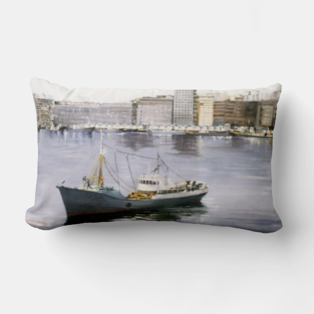 Marina/Mariña/Marine Kussen (Voorkant)