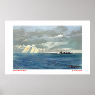 Marina/Mariña/Marine Poster