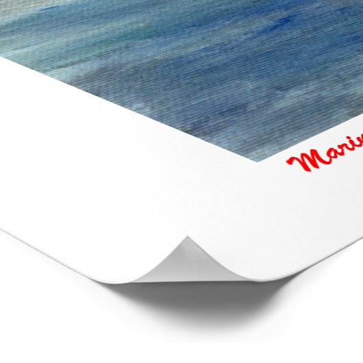 Marina/Mariña/Marine Poster (Hoek)