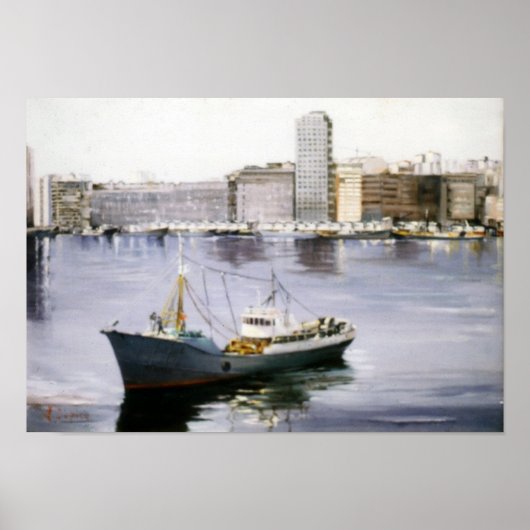 Marina/Mariña/Marine Poster (Voorkant)