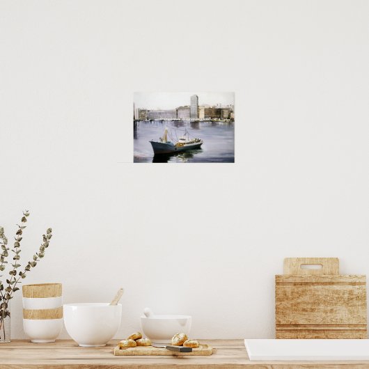 Marina/Mariña/Marine Poster (Keuken)