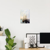 Marina/Mariña/Marine Poster (Thuiskantoor)