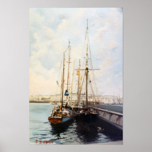 Marina/Mariña/Marine Poster (Voorkant)