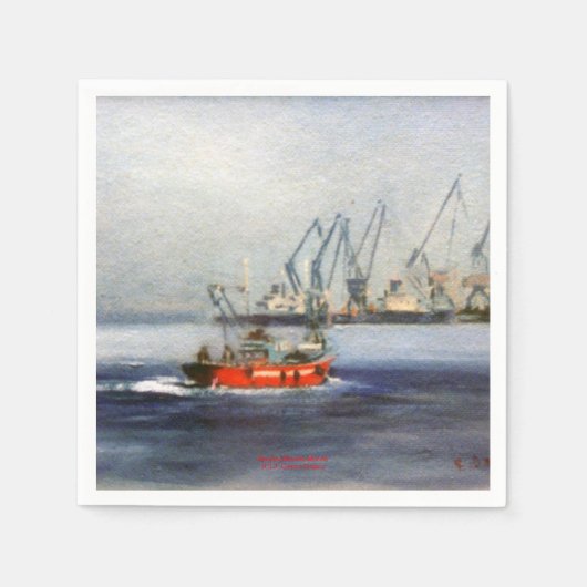 Marina/Mariña/Marine Servet (Voorkant)