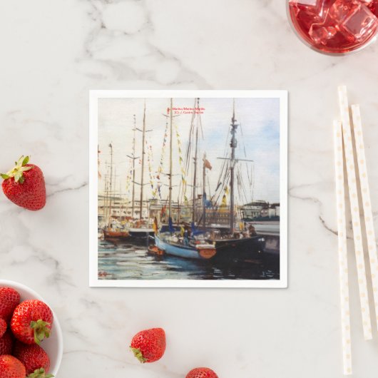 Marina/Mariña/Marine Servetten (Insitu)