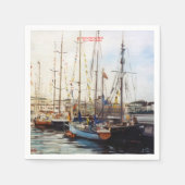 Marina/Mariña/Marine Servetten (Voorkant)