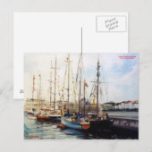 Marina/Mariña/Seascape Briefkaart (Voorkant / Achterkant)