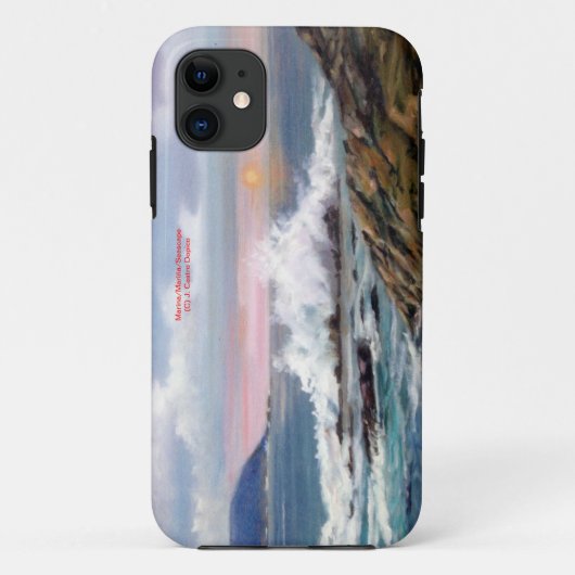 Marina/Mariña/Seascape Case-Mate iPhone Case (Achterkant)