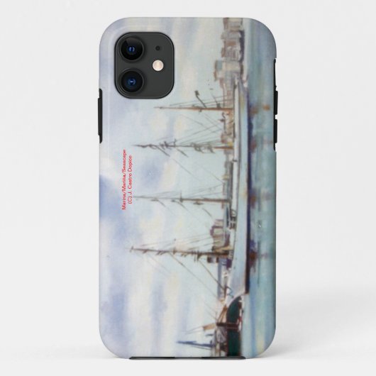 Marina/Mariña/Seascape Case-Mate iPhone Case (Achterkant)