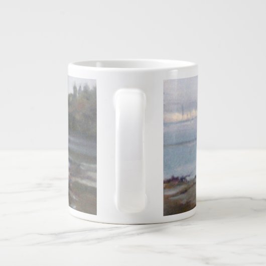 Marina/Mariña/Seascape Grote Koffiekop (Achterkant)