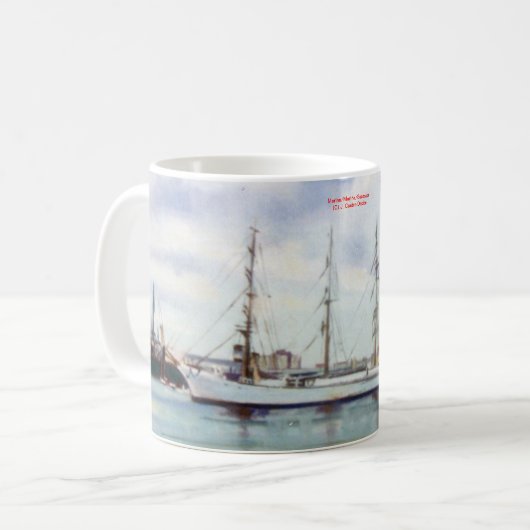 Marina/Mariña/Seascape Koffiemok (Voorkant links)