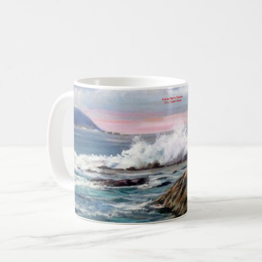 Marina/Mariña/Seascape Koffiemok (Voorkant links)