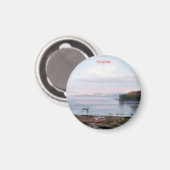 Marina/Mariña/Seascape Magneet (Voorkant / Achterkant)