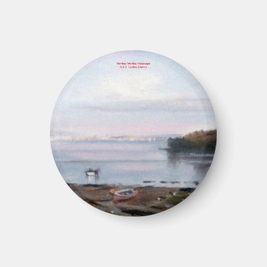 Marina/Mariña/Seascape Magneet (Voorkant)