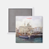 Marina/Mariña/Seascape Magneet (Voorkant / Achterkant)