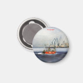 Marina/Mariña/Seascape Magneet (Voorkant / Achterkant)