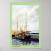 Marina/Mariña/Seascape Poster (Voorkant)