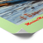Marina/Mariña/Seascape Poster (Hoek)