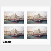 Marina/Mariña/Seascape Rechthoekige Sticker (Vel)