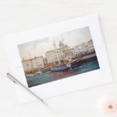 Marina/Mariña/Seascape Rechthoekige Sticker (Envelop)